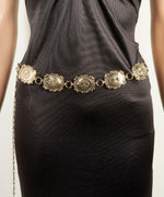 Western Concho Link Belt- silver or gold