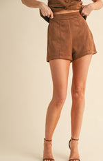 Regan Suede Vest Set