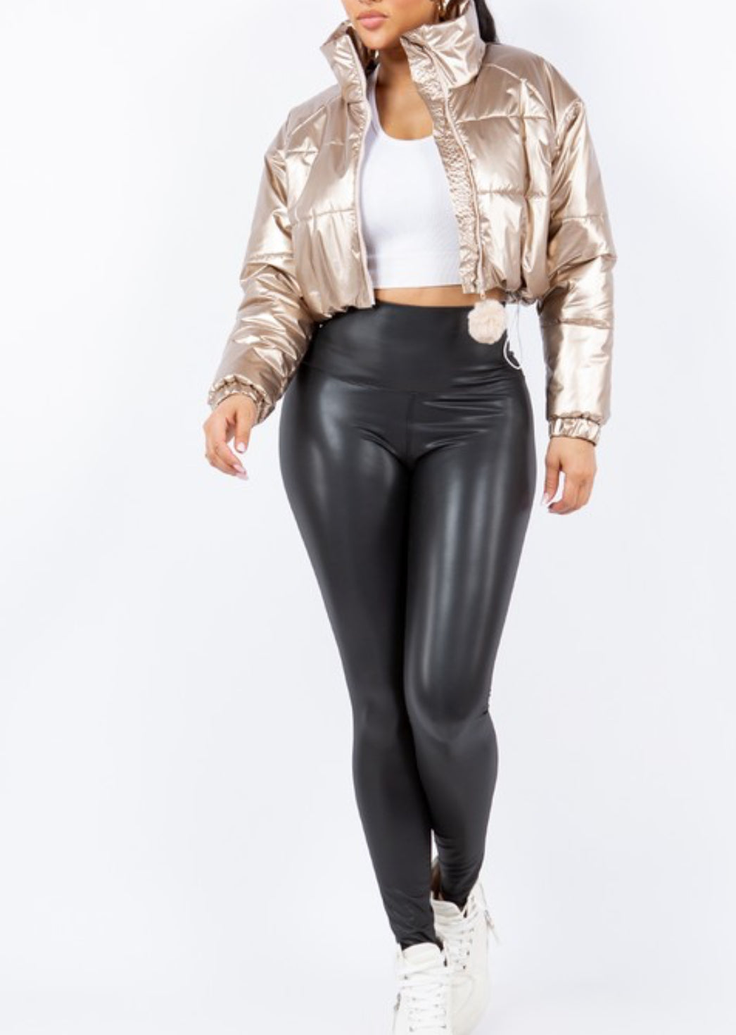 Lola Shiny Puffer Jacket