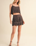 Tara Fringe Skirt Set