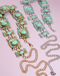 Turquoise Western Statement Concho Belt