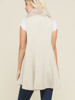 Leah Faux Fur Vest