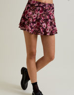 Brianna Floral Mini Skirt