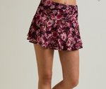 Brianna Floral Mini Skirt