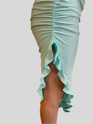 tiffany blue strapless dress tiffany blue mermaid prom dress Aqua Lace Mermaid Prom Dresses with Sweetheart Neckline & Sheer Boned Bodice