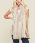 Leah Faux Fur Vest
