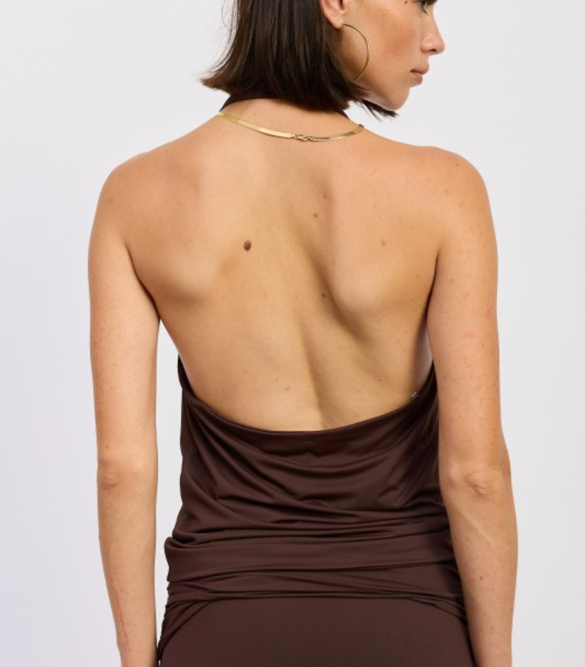 Cocoa Cowl Halter Top – Sold Separately