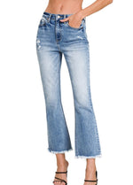 Bella Stressed Ankle Jeans