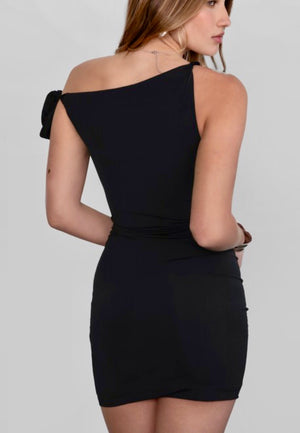 Carrie Off-The-Shoulder Mini Dress