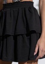 Haylee Tiered Ruffle Mini Skirt