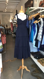 Leanne Maxi Dress- navy