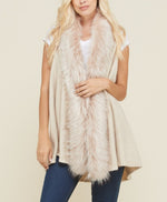 Leah Faux Fur Vest