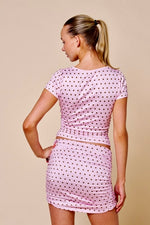 Pink Polka Dot Two-Piece Set (Sold Separately)