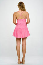 Breeze Mini flowy pink Dress