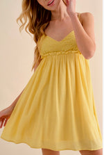 Sunshine Ruffle Back Mini