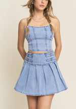 Denim Darling Two-Piece Set