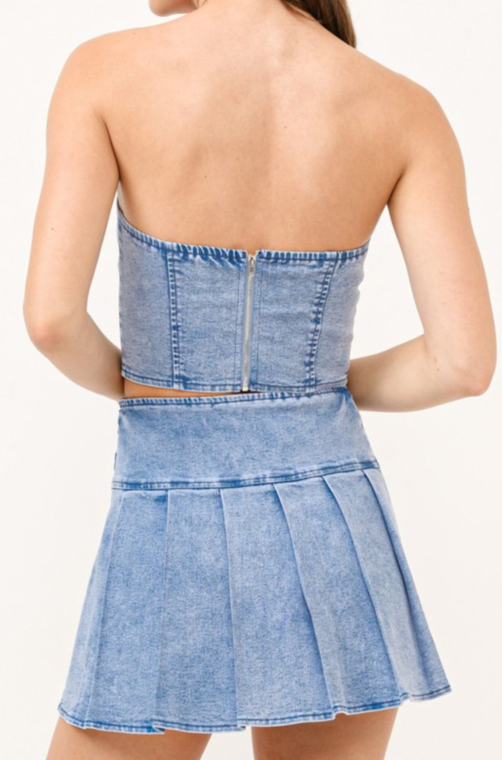 Denim Darling Two-Piece Set