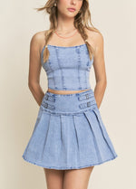 Denim Darling Two-Piece Set
