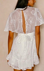 Atlas white dress