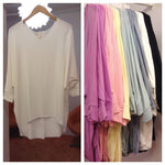 Terry Tunic Tops