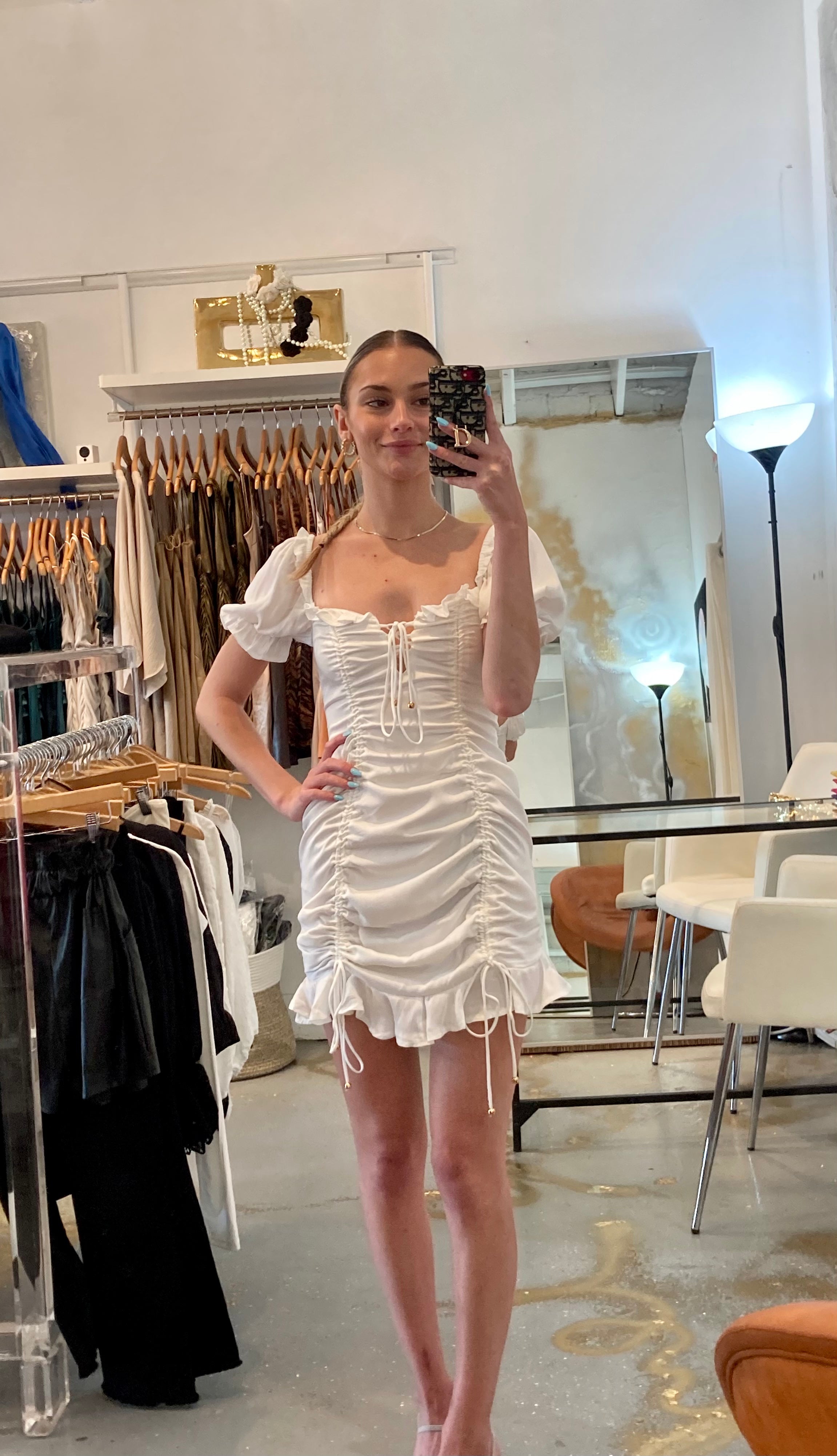 Cortinal white dress