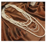 Pearl layered necklace